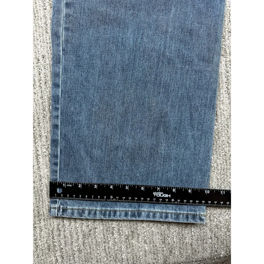 Carhartt B325 Loose Fit Straight Jeans Blue Denim Mens 38x32 (fits 40x32)